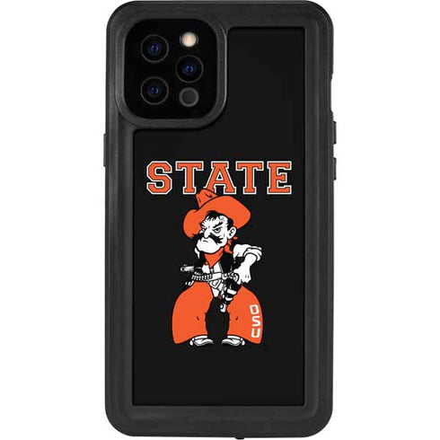 Oklahoma State University OSU Cowboys Orange iPhone 12 Pro Max Waterproof Case