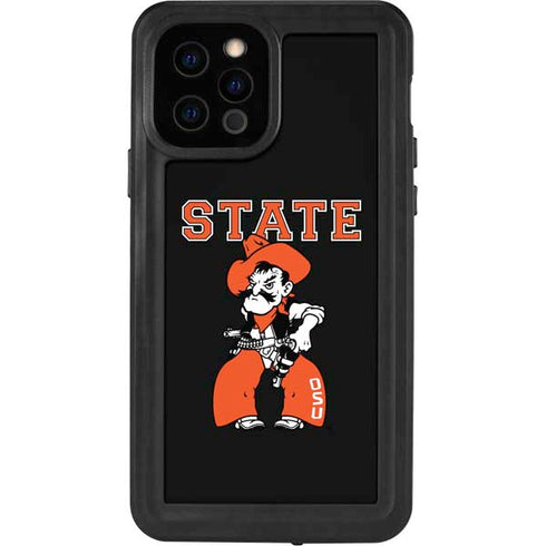 Oklahoma State University OSU Cowboys Orange iPhone 12 Pro Waterproof Case