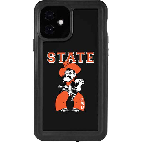 Oklahoma State University OSU Cowboys Orange iPhone 12 Waterproof Case