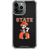 Oklahoma State University OSU Cowboys Orange iPhone 13 Pro Max Clear Case