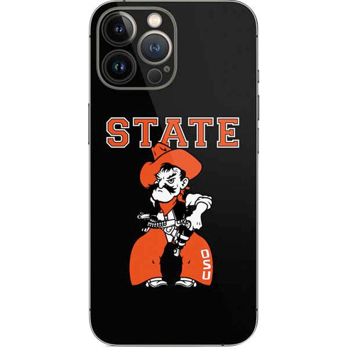 Oklahoma State University OSU Cowboys Orange iPhone 13 Pro Max Skin