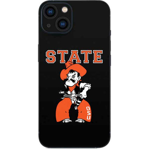 Oklahoma State University OSU Cowboys Orange iPhone 15 Plus Skin