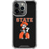 Oklahoma State University OSU Cowboys Orange iPhone 15 Pro Clear Case
