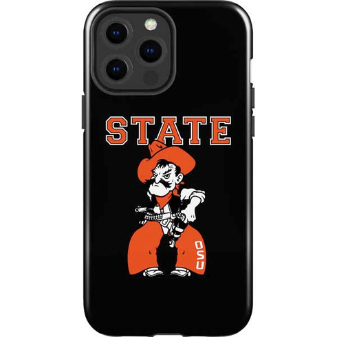 Oklahoma State University OSU Cowboys Orange iPhone 15 Pro Max Impact Case