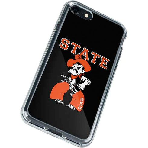 Oklahoma State University OSU Cowboys Orange iPhone SE (2nd & 3rd Gen) Clear Case