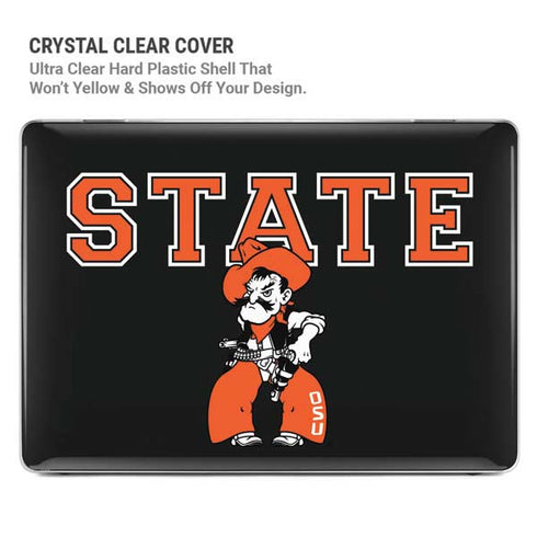 Oklahoma State University OSU Cowboys Orange MacBook Air 13in M1 (2021) Case plus Skin