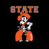 Oklahoma State University OSU Cowboys Orange Moto E5 Play Skin