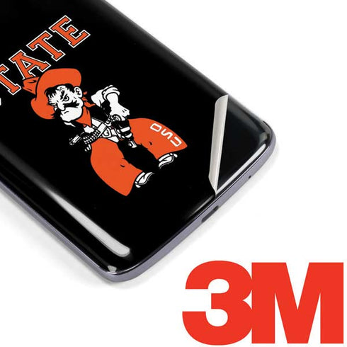 Oklahoma State University OSU Cowboys Orange Moto E5 Plus Skin