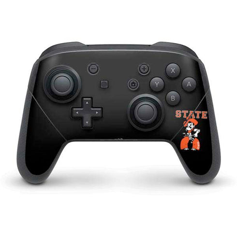 Oklahoma State University OSU Cowboys Orange Nintendo Switch Pro Controller Skin