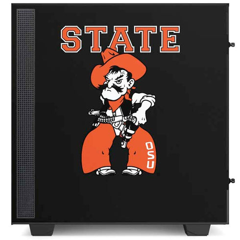 Oklahoma State University OSU Cowboys Orange NZXT H510 Compact ATX Mid-Tower Case Skin