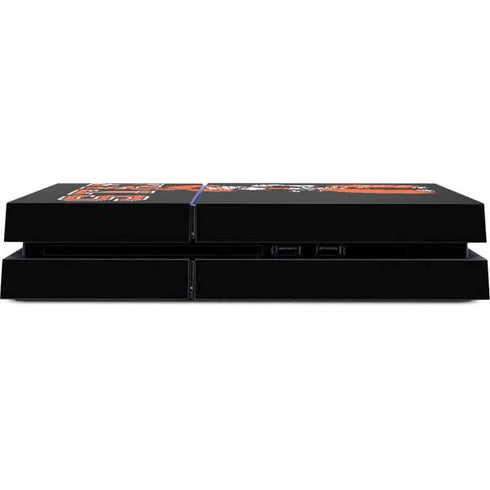 Oklahoma State University OSU Cowboys Orange PS4 Console Skin