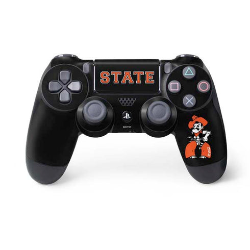 Oklahoma State University OSU Cowboys Orange PS4 Controller Skin
