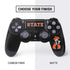 Oklahoma State University OSU Cowboys Orange PS4 Controller Skin