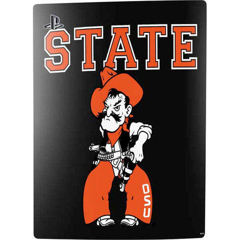 Oklahoma State University OSU Cowboys Orange PS5 Bundle Skin