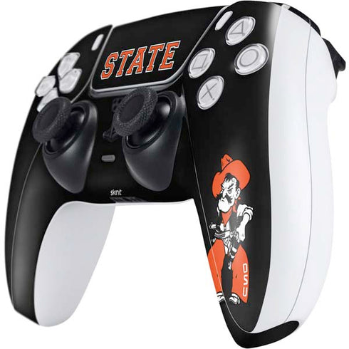 Oklahoma State University OSU Cowboys Orange PS5 Controller Skin