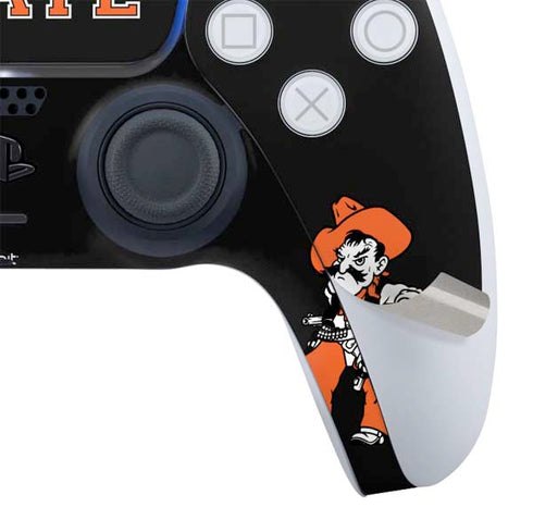 Oklahoma State University OSU Cowboys Orange PS5 Digital Edition Bundle Skin