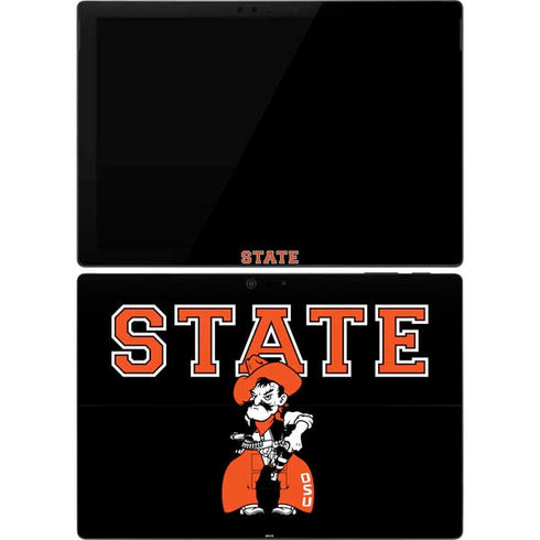 Oklahoma State University OSU Cowboys Orange Surface Pro 7 Skin
