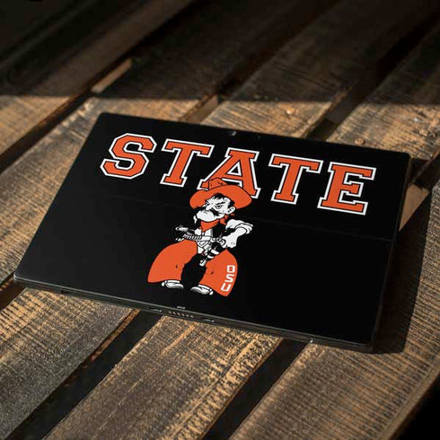 Oklahoma State University OSU Cowboys Orange Surface Pro 7 Skin