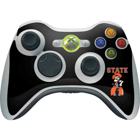 Oklahoma State University OSU Cowboys Orange Xbox 360 Wireless Controller Skin