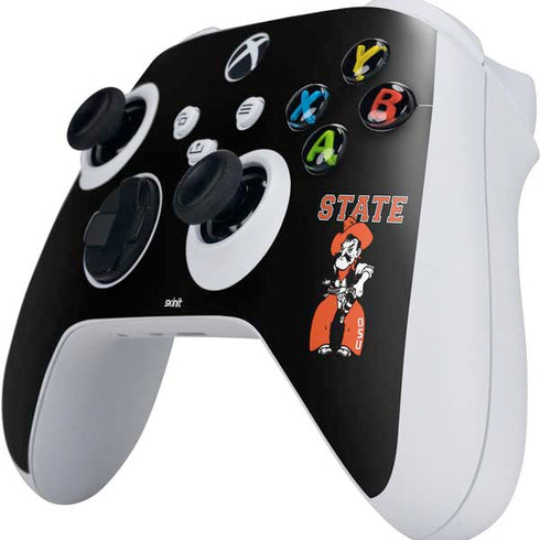 Oklahoma State University OSU Cowboys Orange Xbox Series S Controller Skin