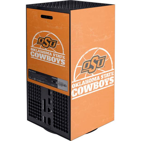 Oklahoma State University OSU Cowboys Orange Xbox Series X Console Skin