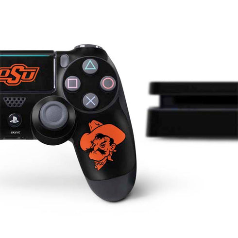 Oklahoma State University OSU Cowboys PS4 Slim Bundle Skin