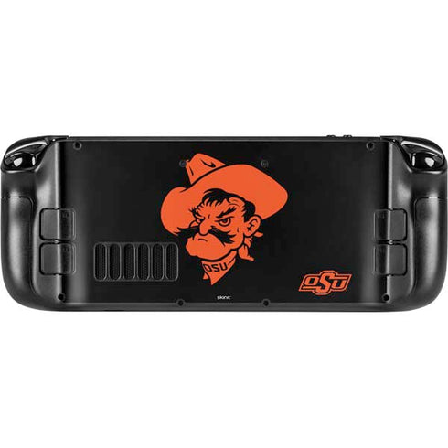 Oklahoma State University OSU Cowboys Steam Deck Handheld Gaming Computer Skin