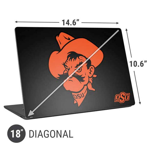 Oklahoma State University OSU Cowboys Universal Laptop 18in (14.6 x 10.6in) Skin