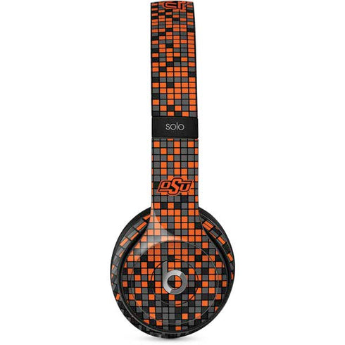 Oklahoma State University OSU Digi Beats Solo 2 Wired Skin