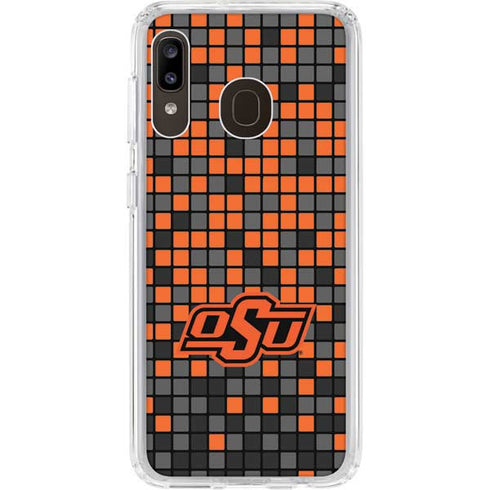 Oklahoma State University OSU Digi Galaxy A20 Clear Case