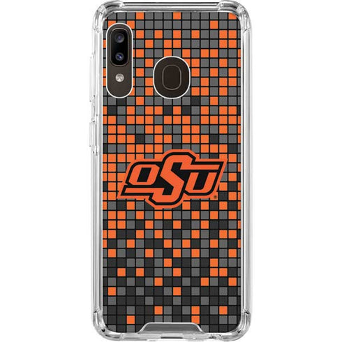 Oklahoma State University OSU Digi Galaxy A30 Clear Case