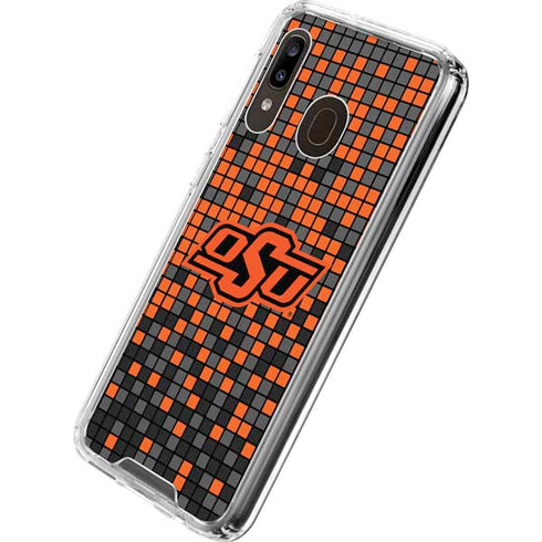 Oklahoma State University OSU Digi Galaxy A30 Clear Case