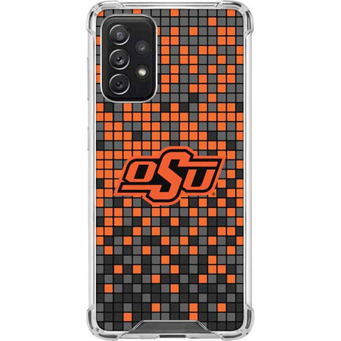 Oklahoma State University OSU Digi Galaxy A72 5G Clear Case