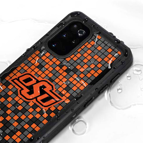 Oklahoma State University OSU Digi Galaxy S20 Plus Waterproof Case