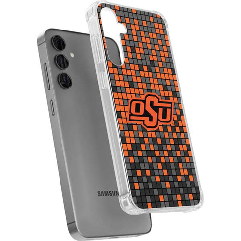 Oklahoma State University OSU Digi Galaxy S24 Plus Clear Case