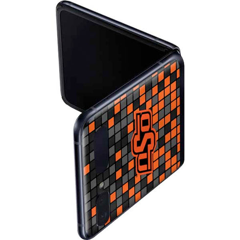 Oklahoma State University OSU Digi Galaxy Z Flip Skin