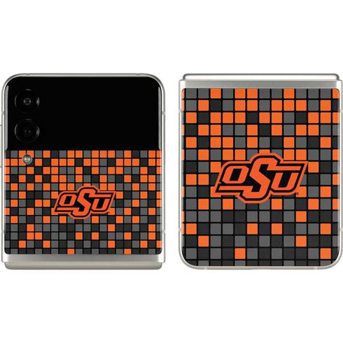Oklahoma State University OSU Digi Galaxy Z Flip3 5G Skin