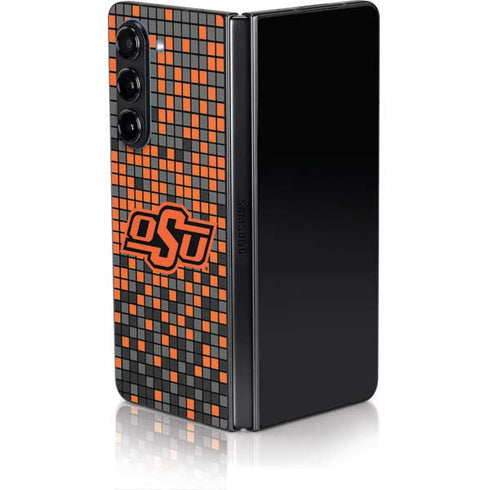 Oklahoma State University OSU Digi Galaxy Z Fold5 5G Skin