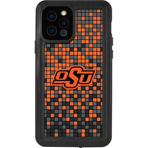 Oklahoma State University OSU Digi iPhone 12 Pro Waterproof Case