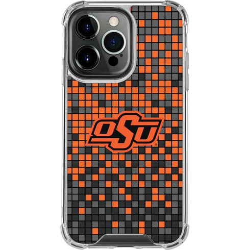 Oklahoma State University OSU Digi iPhone 13 Pro Clear Case