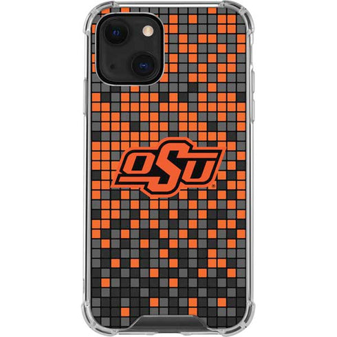 Oklahoma State University OSU Digi iPhone 15 Plus Clear Case
