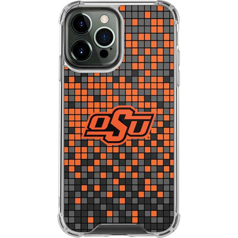 Oklahoma State University OSU Digi iPhone 14 Pro Max Clear Case