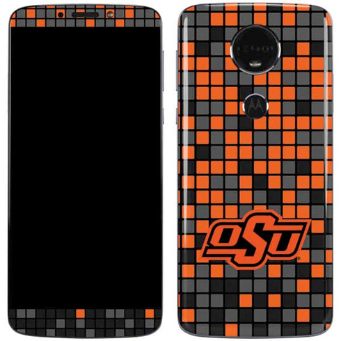 Oklahoma State University OSU Digi Moto E5 Plus Skin