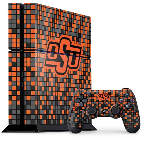 Oklahoma State University OSU Digi PS4 Console and Controller Bundle Skin
