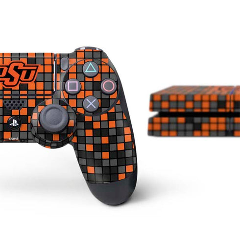 Oklahoma State University OSU Digi PS4 Console and Controller Bundle Skin