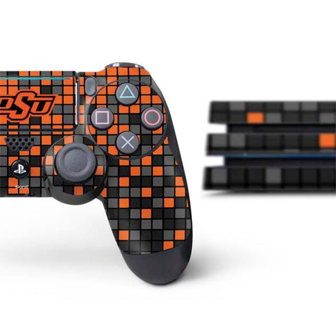 Oklahoma State University OSU Digi PS4 Pro Bundle Skin