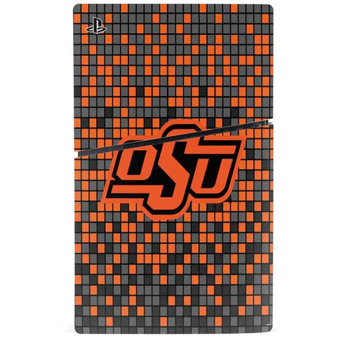 Oklahoma State University OSU Digi PS5 Slim Disk Console Skin