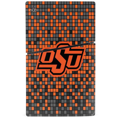 Oklahoma State University OSU Digi PS5 Slim Digital Edition Bundle Skin