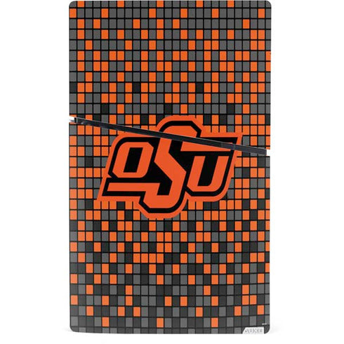 Oklahoma State University OSU Digi PS5 Slim Digital Edition Bundle Skin