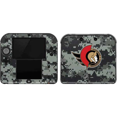 NHL Ottawa Senators Camo Nintendo 2DS Skin